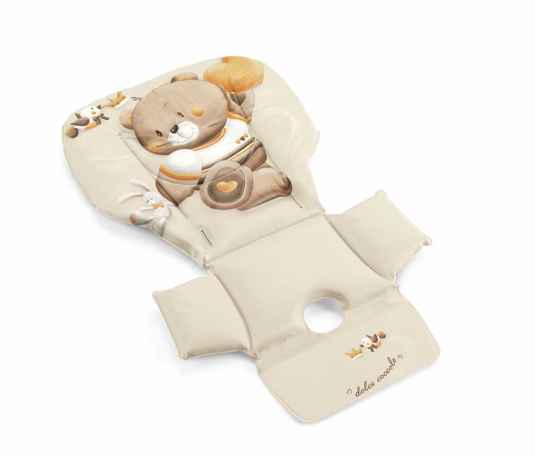 IM230001-C240 Austausch-Polsterung fuer Hochstuhl Campione, Baerchen 2020 - Orso Re