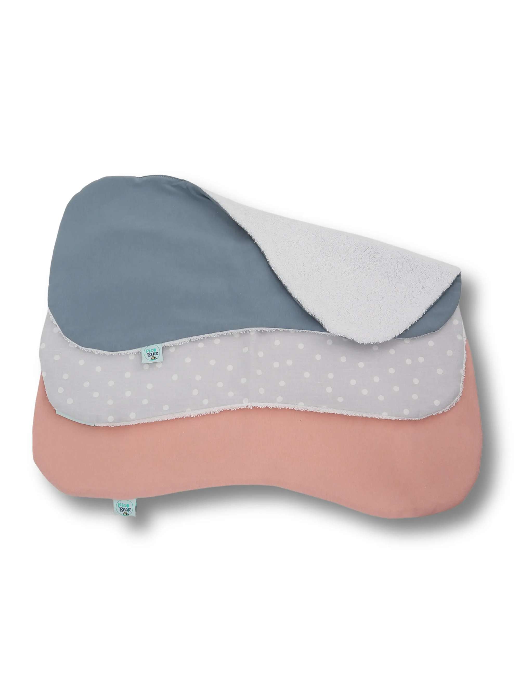 608-SET-300 pic Bear Spucktuch 41 cm x 20 cm, weich - saugstark uni Farben