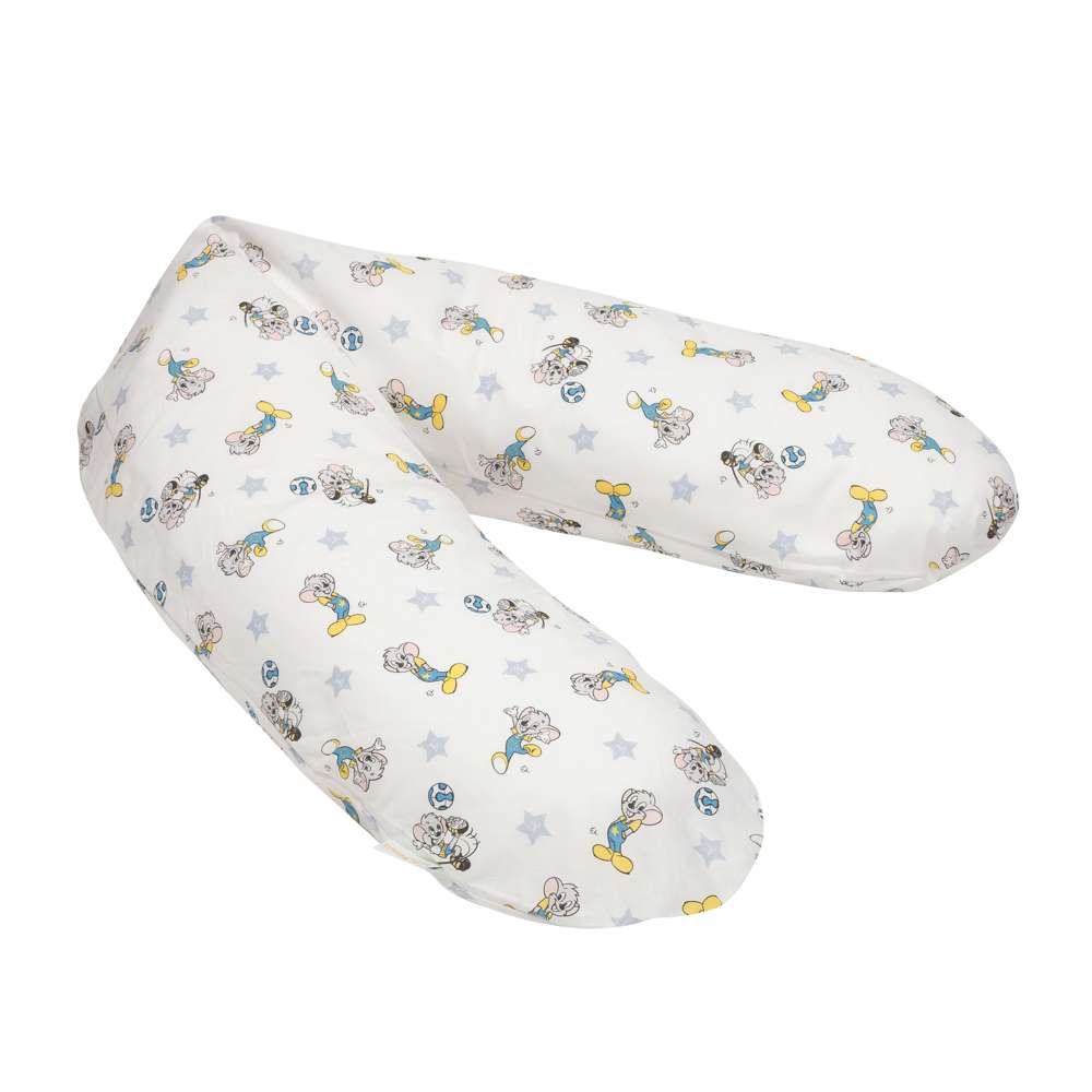 pic Bear Stillkissen Classic 190 cm, Ed Sterne weiss