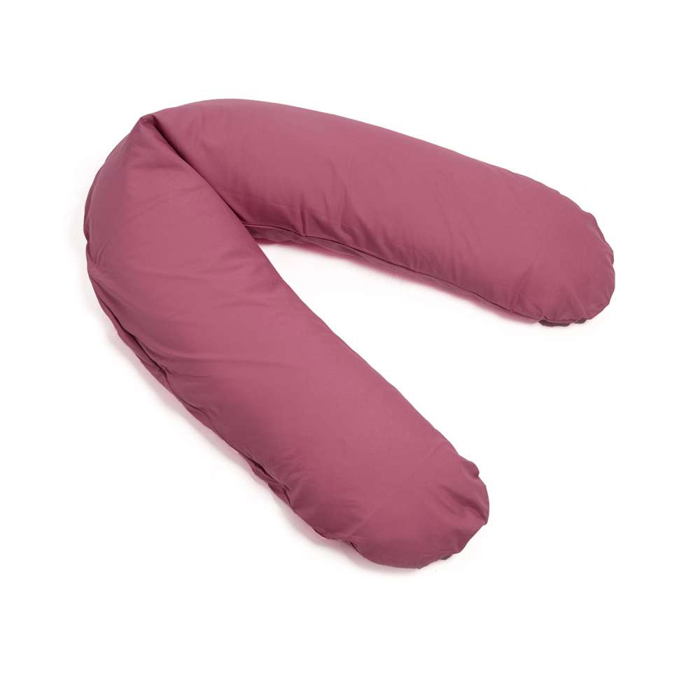 601-404 pic Bear Stillkissen Classic 190 cm, GOTS Weinrot