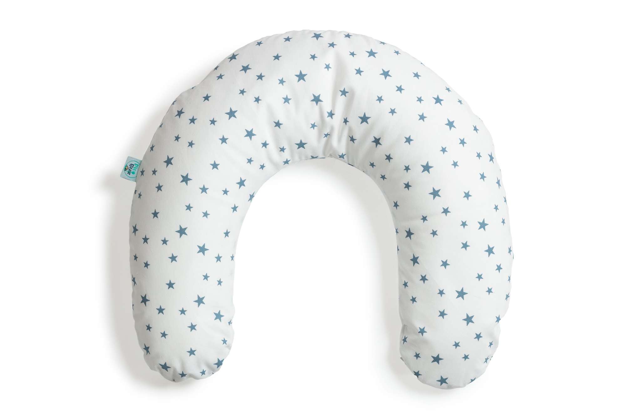 pic Bear Nackenkissen 100 cm x 21cm, ergonomisch - anschmiegsam, Sterne weiss citadel
