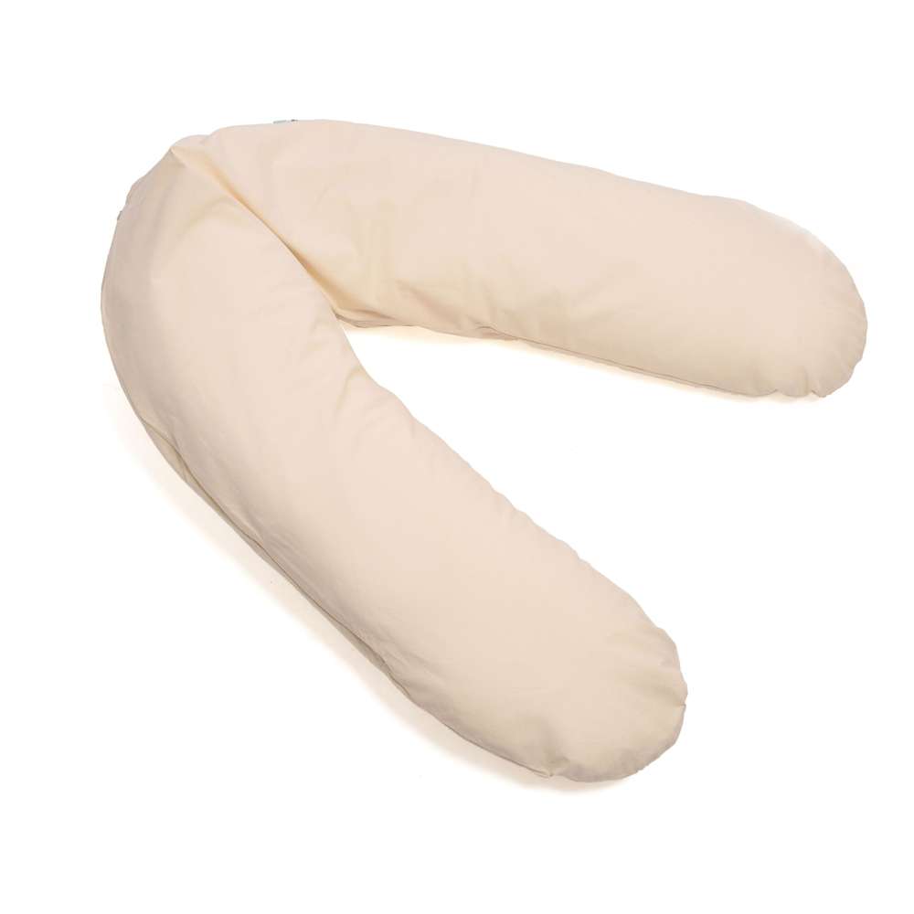 601-402 pic Bear Stillkissen Classic 190 cm, GOTS Beige washed out